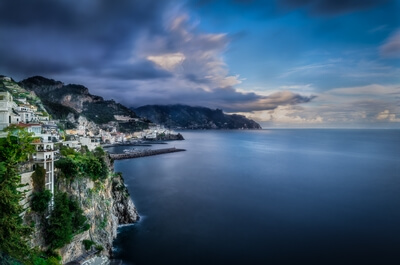 Naples & the Amalfi Coast photo locations - Amalfi - view from the main road
