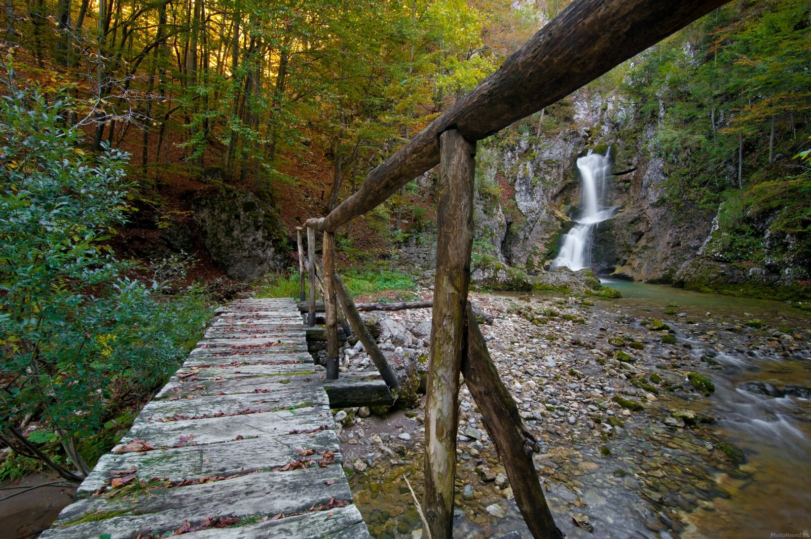 Image of Valley of stream and waterfalls Gačnik by Andrija Majsen