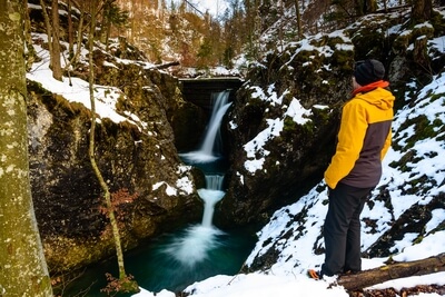 Slovenia pictures - Brdarjev Slap (Brdar Waterfall)