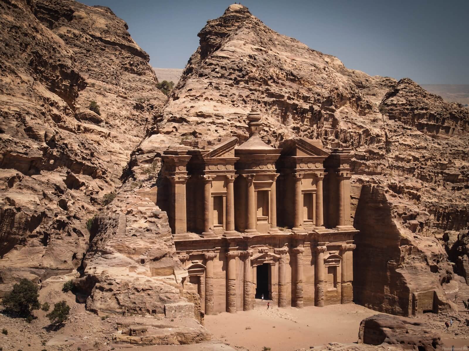 Image of Ad Deir (the Monastery), Petra by Wayne & Lyn Liebelt