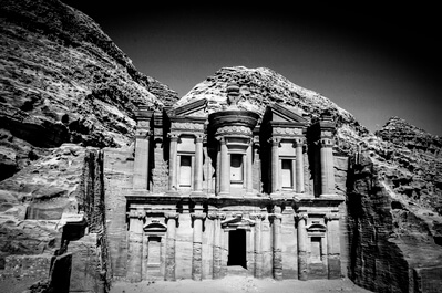 Jordan images - Ad Deir (the Monastery), Petra