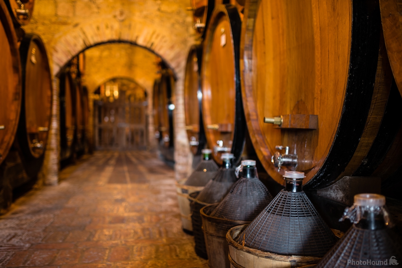 Image of Cantina Contucci Montepulciano wine cellars by VOJTa Herout