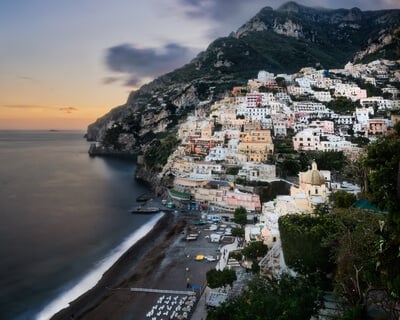 photos of Naples & the Amalfi Coast - Positano - view from the East