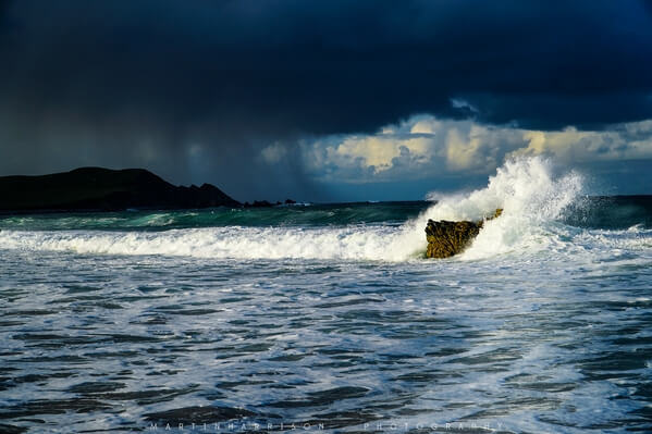 There main beach at Durness, just prior to a storm