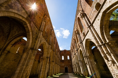 Abbey of San Galgano - interior