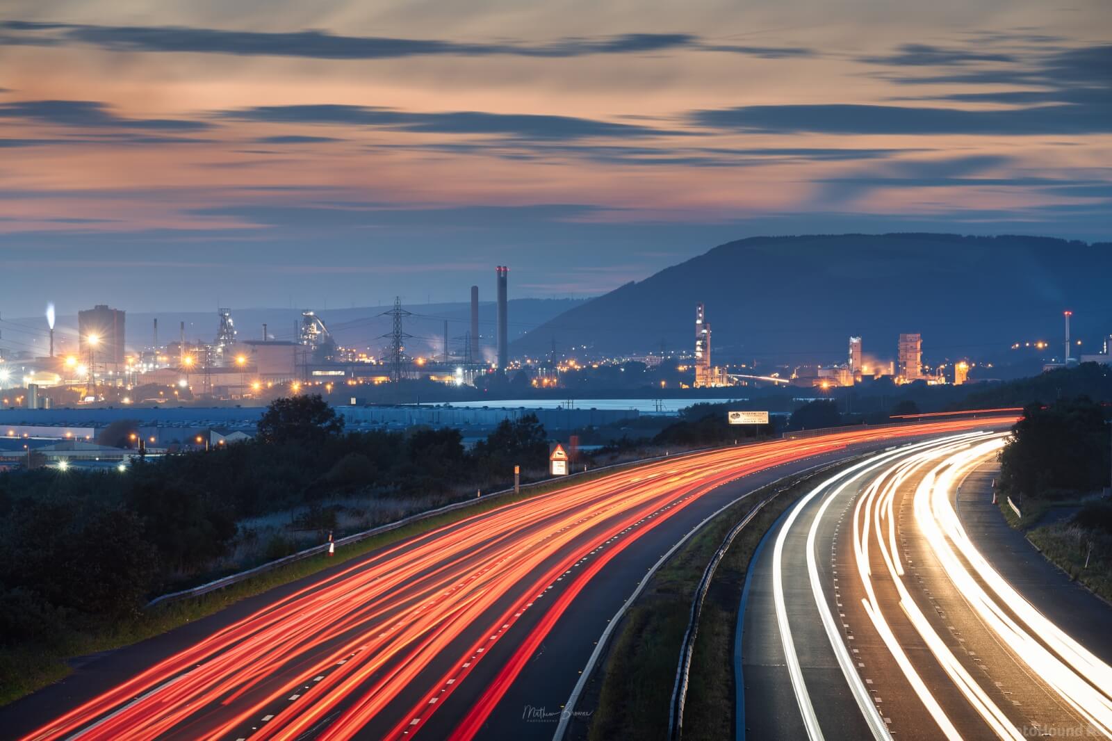 Image of Port Talbot - M4 Overlook by Mathew Browne