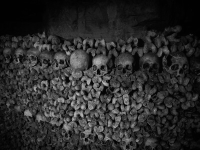 France photos - Paris Catacombs