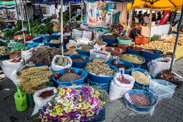 Alacati markets