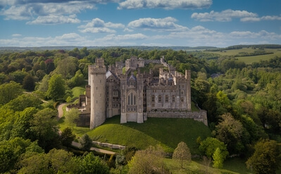 photo locations in West Sussex - Arundel Castle