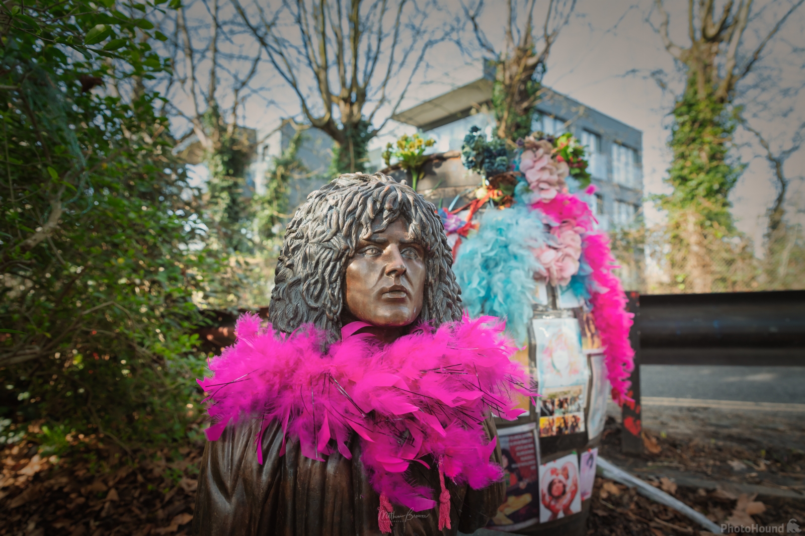 Image of Marc Bolan Shrine by Mathew Browne