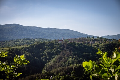 images of Slovenia - Sodevska Stena Viewpoint