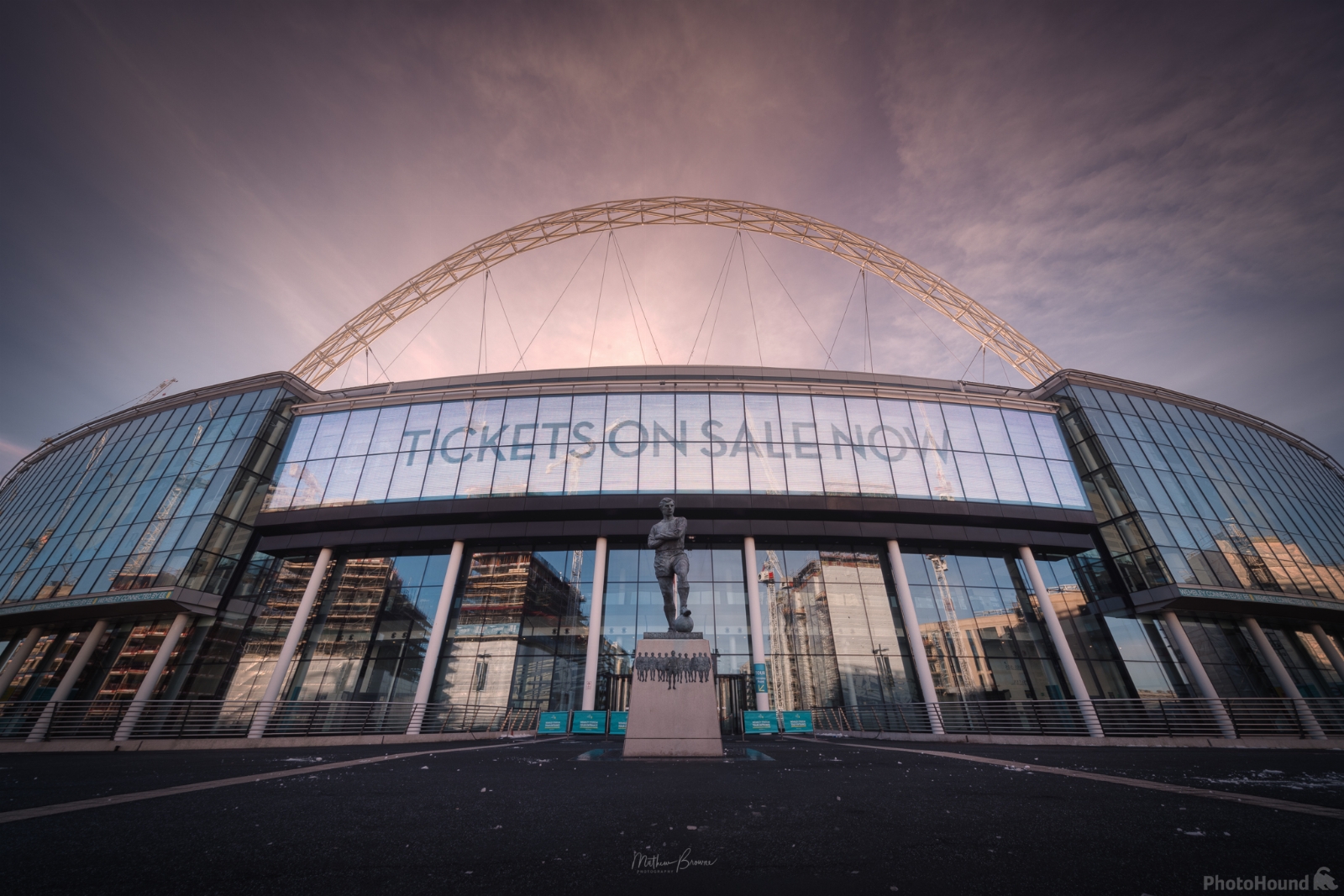 Image of Wembley Stadium - Exterior by Mathew Browne