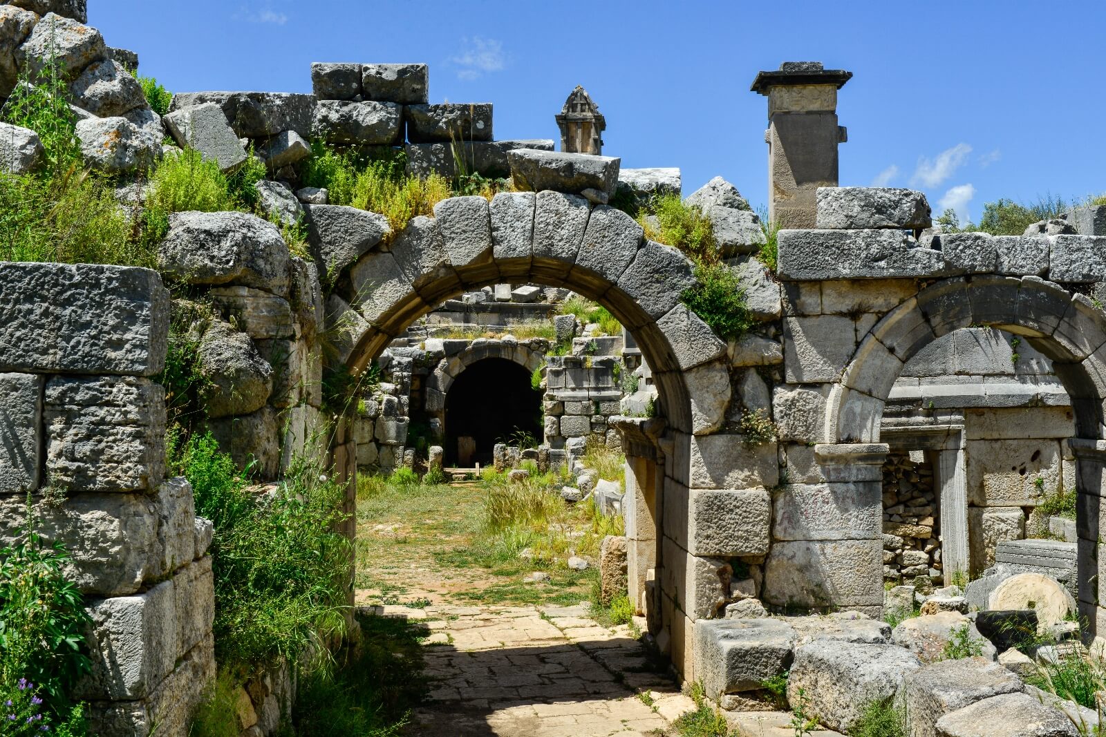 Image of Ancient City of Xanthos by Wayne & Lyn Liebelt