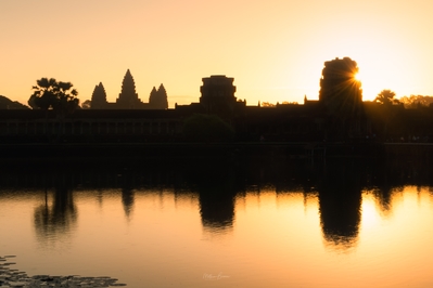pictures of Cambodia - Angkor Wat - Outer Moat