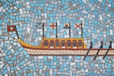 pictures of London - Queenhithe Mosaic