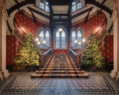 Ground floor at Christmas