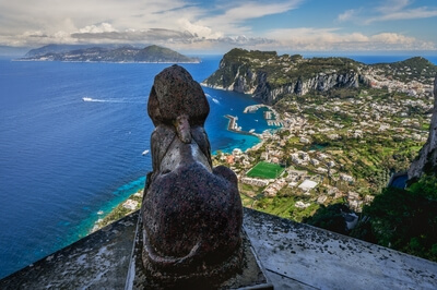 pictures of Naples & the Amalfi Coast - Anacapri – Villa San Michele