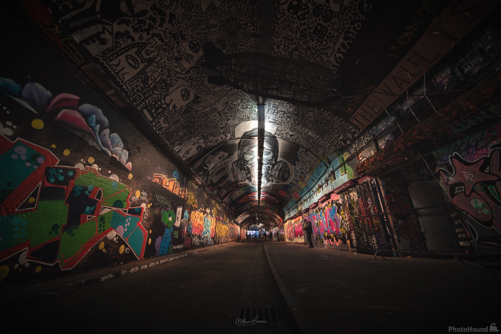 Image of Leake Street Graffiti Tunnel by Mathew Browne