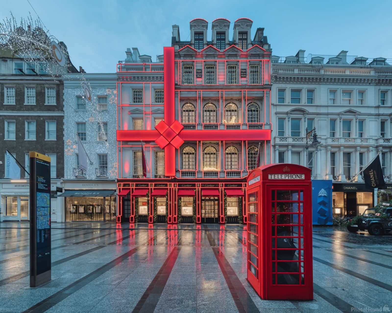Image of Cartier New Bond Street by Mathew Browne
