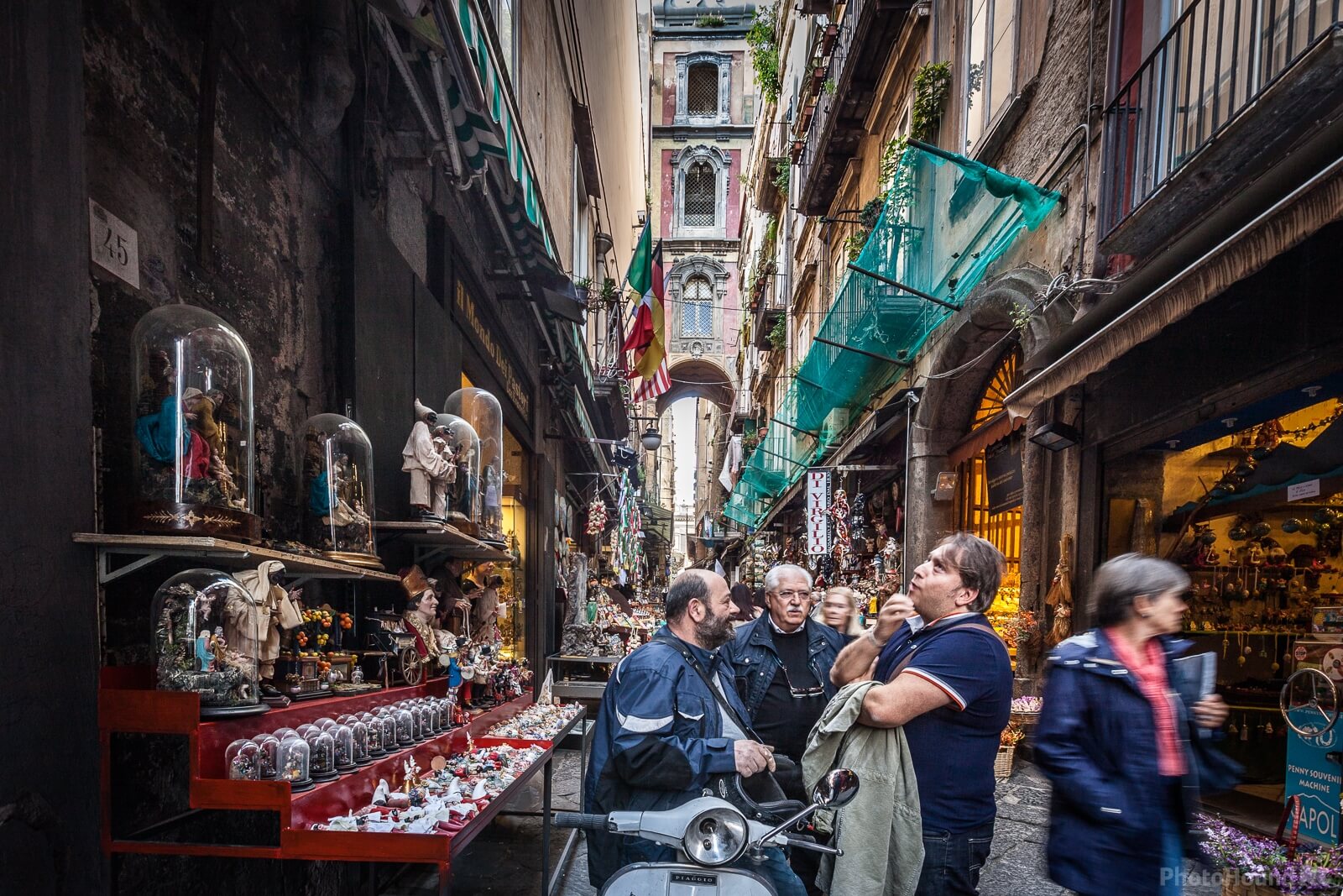 Image of Naples – San Gregorio Armeno Street by Raimondo Giamberduca