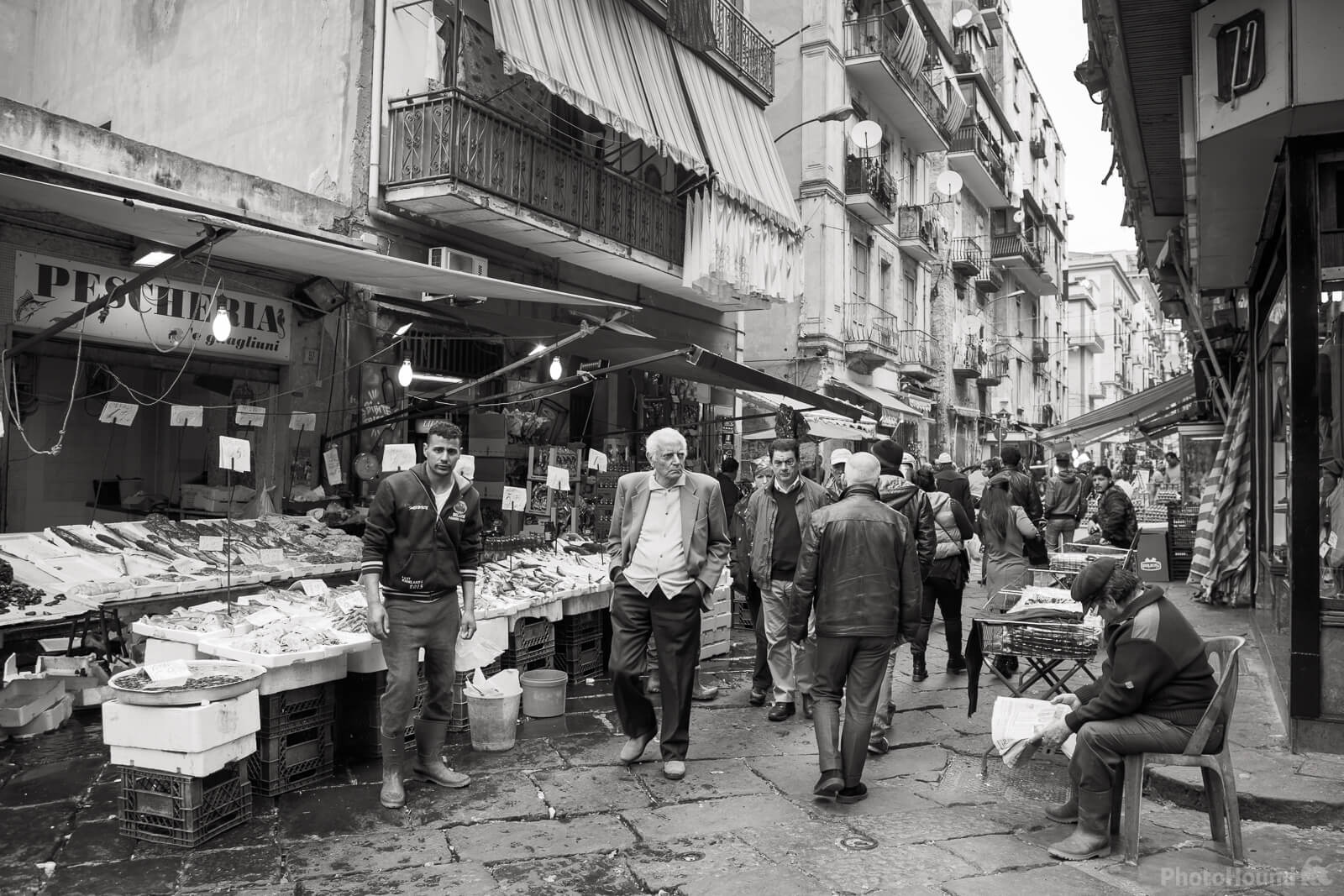 Image of Porta Nolana Fish Market Street Photography by Raimondo Giamberduca