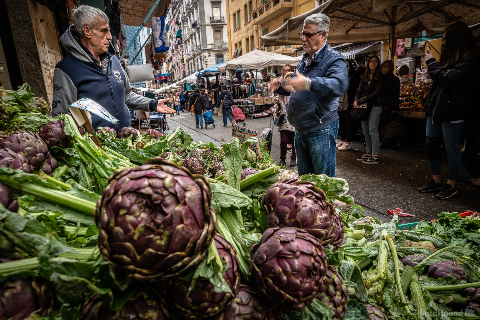 Image of Via Ferrara Market Street Photography by Raimondo Giamberduca