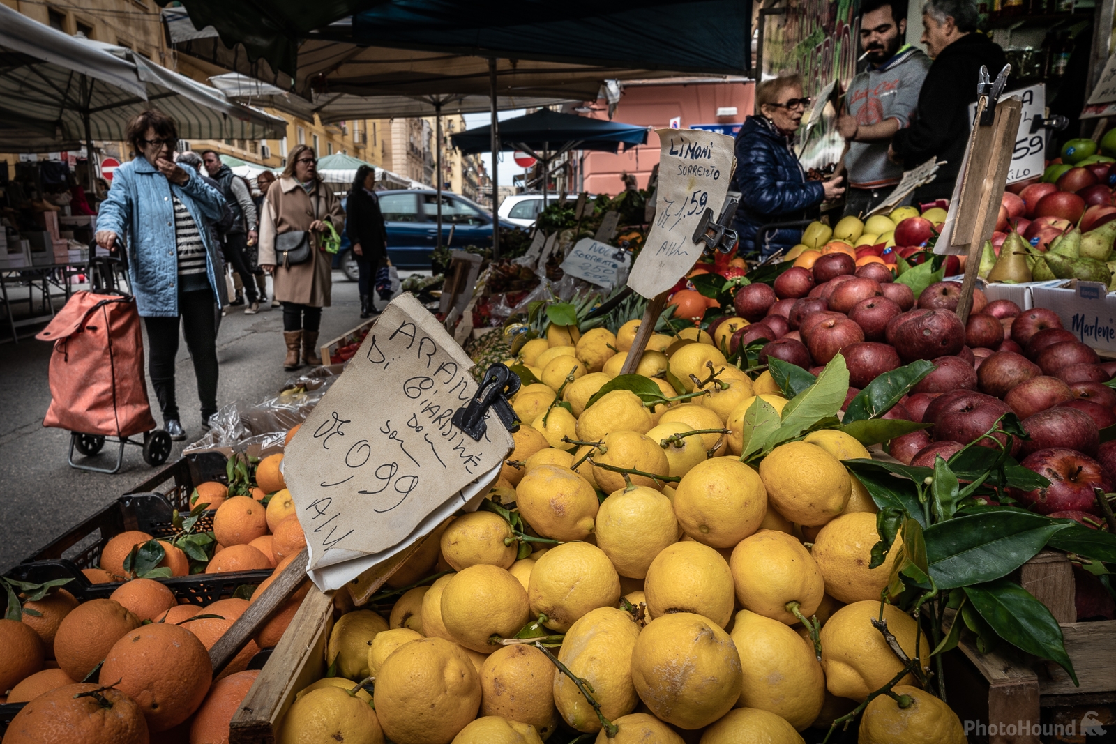 Image of Via Ferrara Market Street Photography by Raimondo Giamberduca