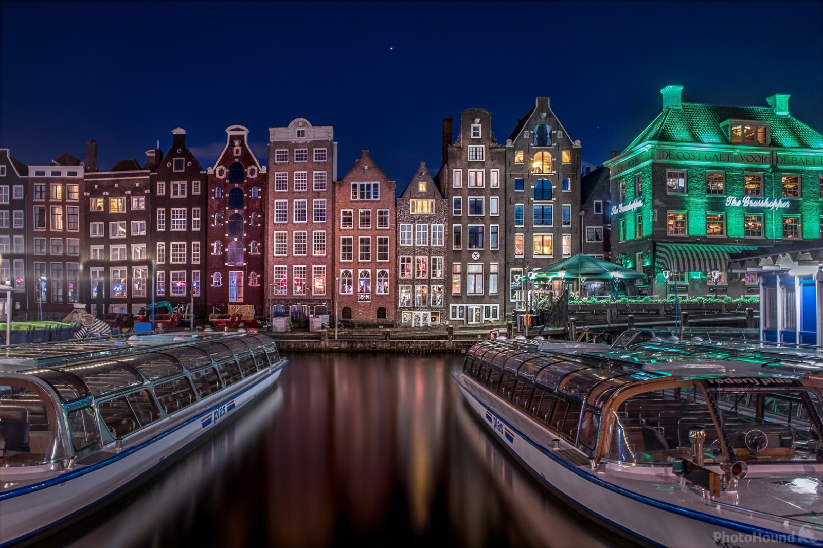 Image of Houses in the Damrak, Amsterdam by Rana Jabeen