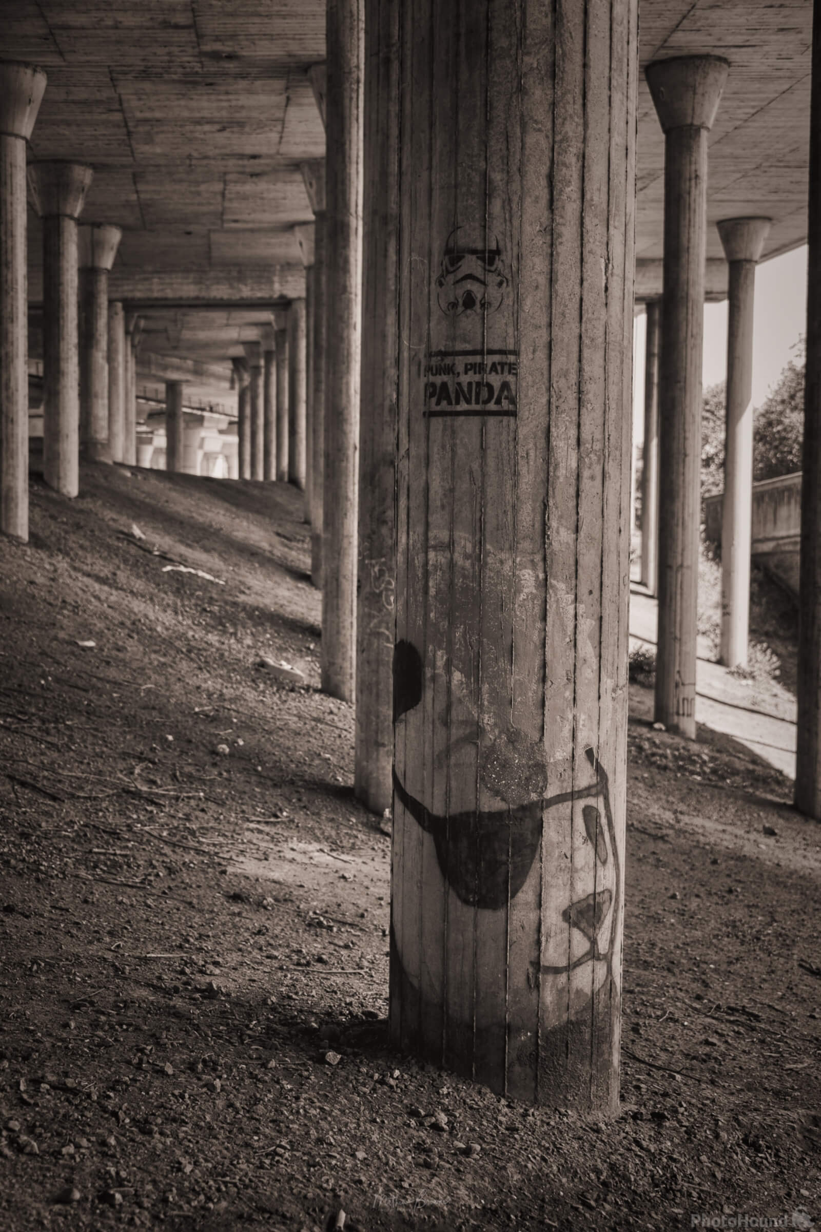 Image of Port Talbot Columns by Mathew Browne