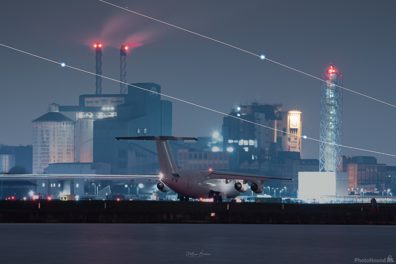 Image of London City Airport - Runway View by Mathew Browne