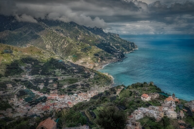 photos of Naples & the Amalfi Coast - Seascape from Ravello