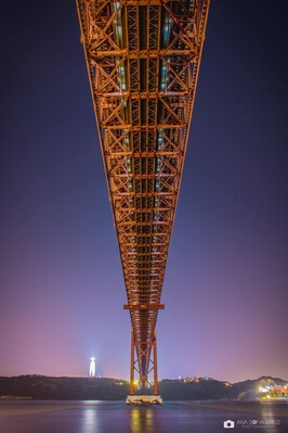 Lisbon photography locations - 25 de Abril Bridge