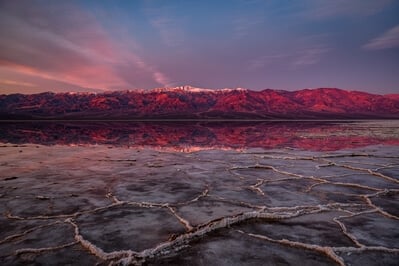 California instagram spots - Badwater Salt Flats, Death Valley National Park