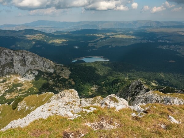 Summit of Savin Kuk looking towards Crno Jezero