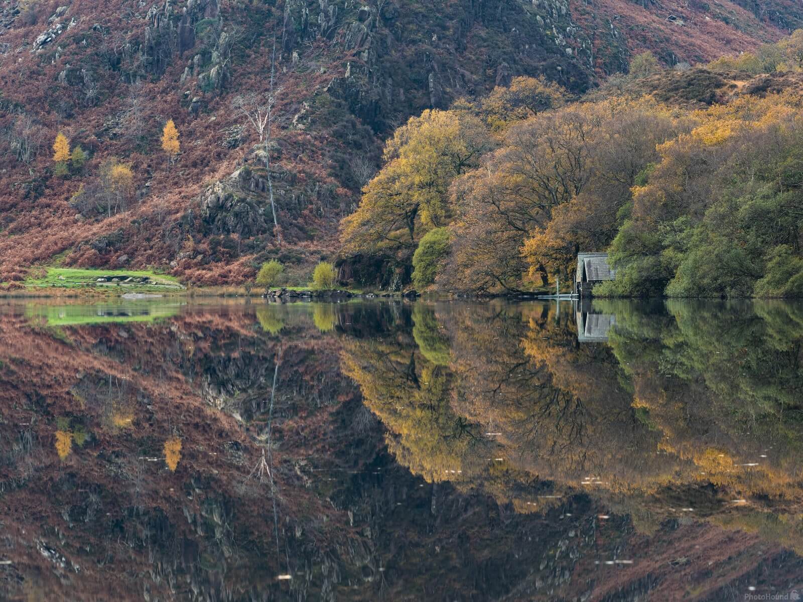 Image of Llyn Dinas Boathouse Viewpoint by Matt Holland