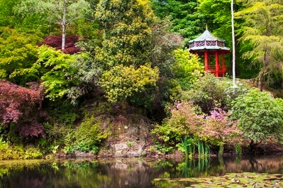 images of North Wales - Portmeirion Lakes