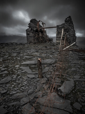 pictures of North Wales - Dinowig Slate Quarry