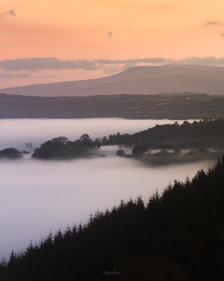 Cloud inversion in the Tywi Valley