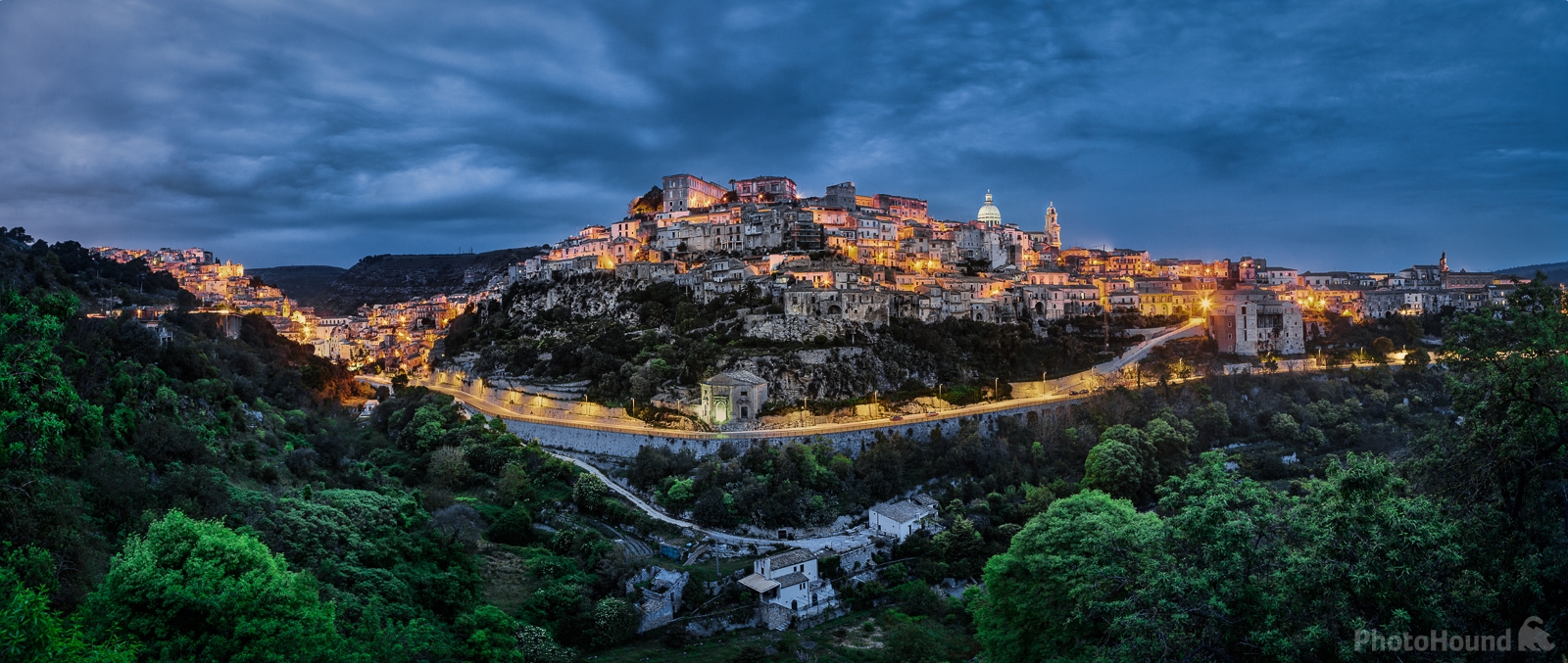 Image of Ragusa Ibla - Panoramic View by Raimondo Giamberduca