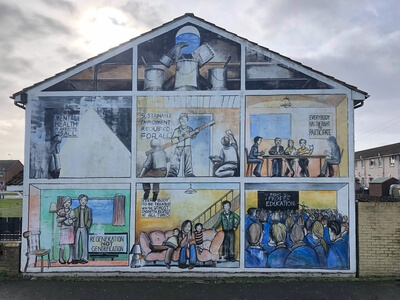 images of the United Kingdom - Shankill Road Murals