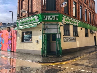 Belfast photo locations - Sunflower Pub Belfast