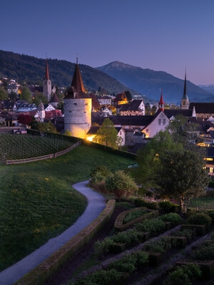 Switzerland pictures - Zug Oldtown View