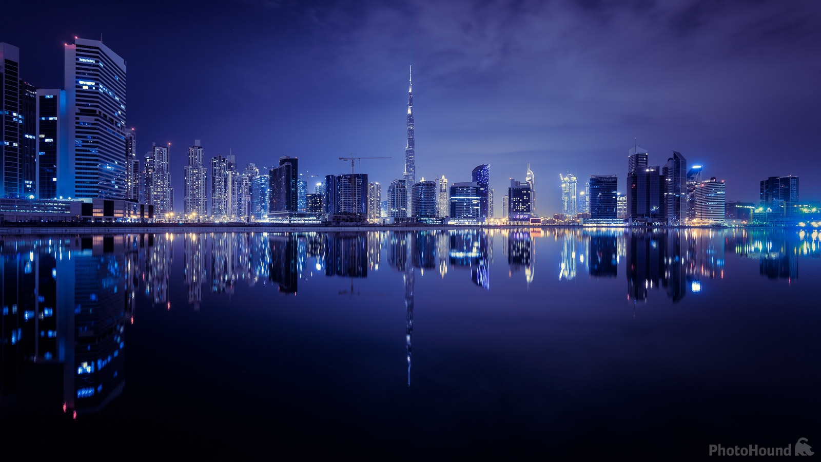 Business Bay reflection view photo spot, Dubai