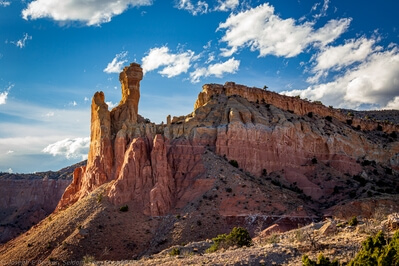 photography locations in New Mexico - Chimney Rock Trail Views