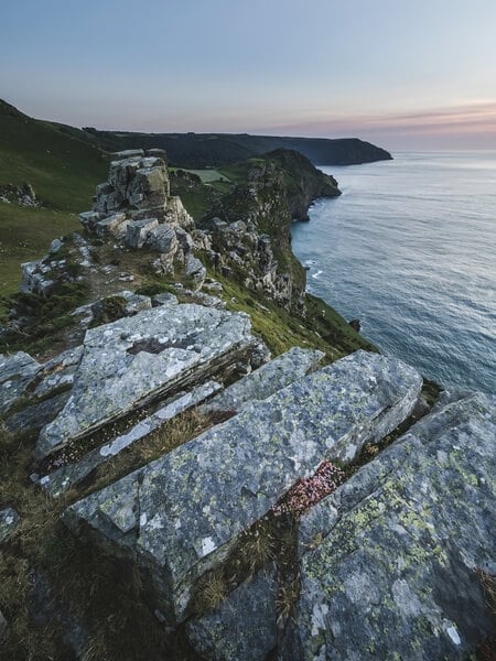 Blue Hour at Valley Of Rocks
