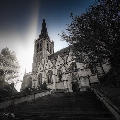 instagram spots in Vlaanderen - OLV Kerk Alsemberg
