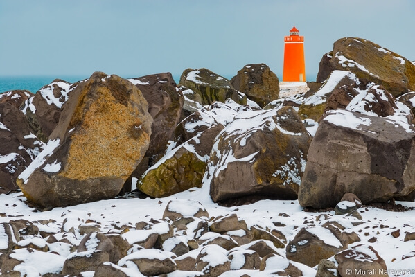 Cute but lesser known lighthouse near Keflavik airport