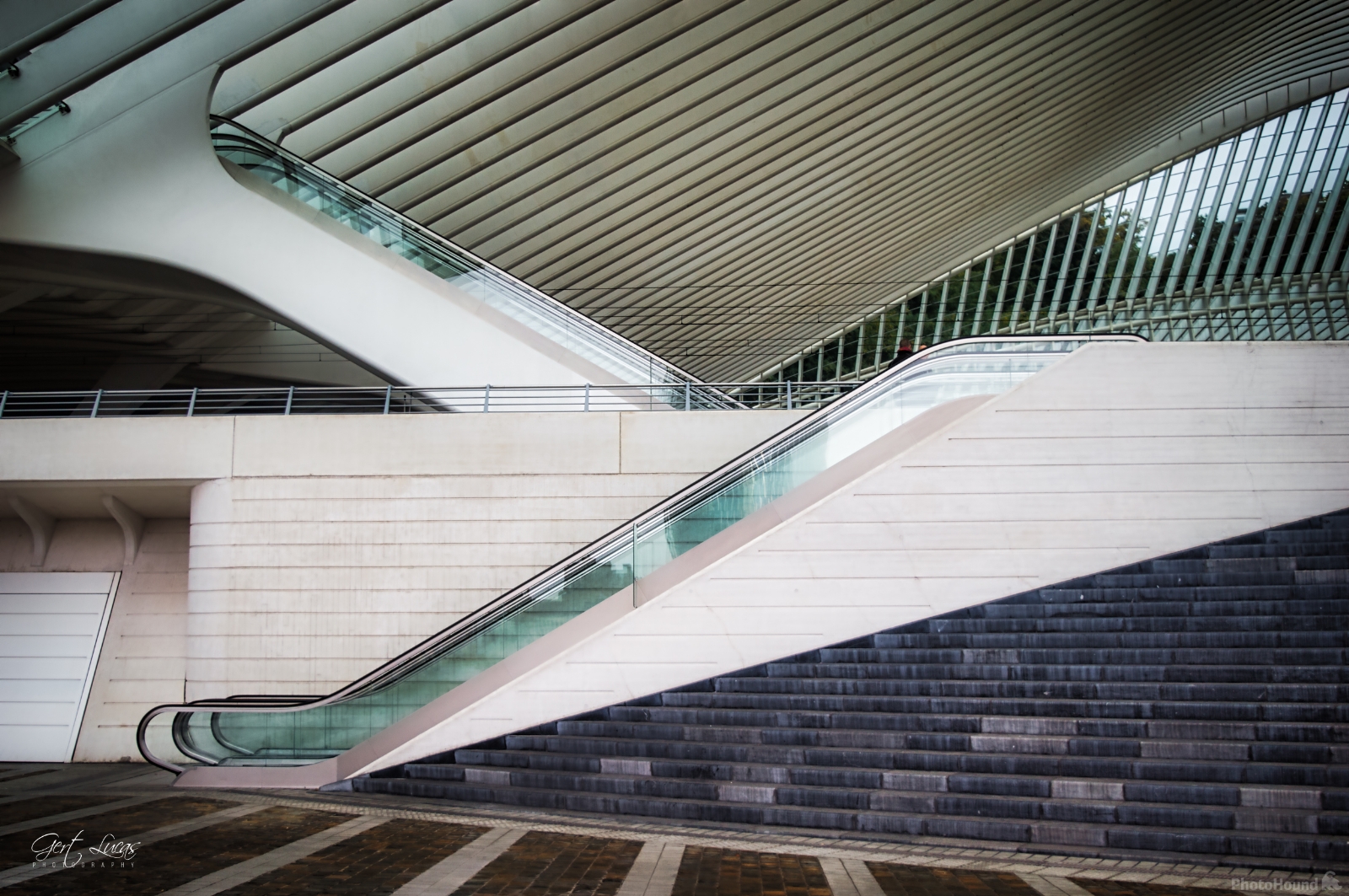 Image of Liege Guillemins Train Station by Gert Lucas