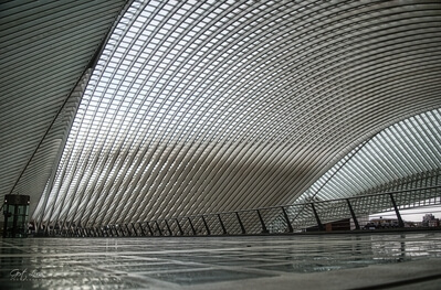 Belgium pictures - Liege Guillemins Train Station
