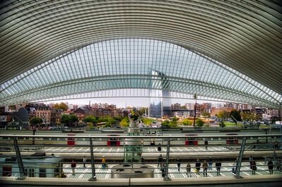 photos of Belgium - Liege Guillemins Train Station